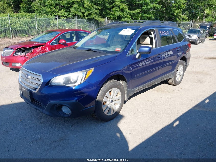 Vin: 4s4bsacc4h3312603, lot: 45940126, subaru outback 2.5i premium 20172