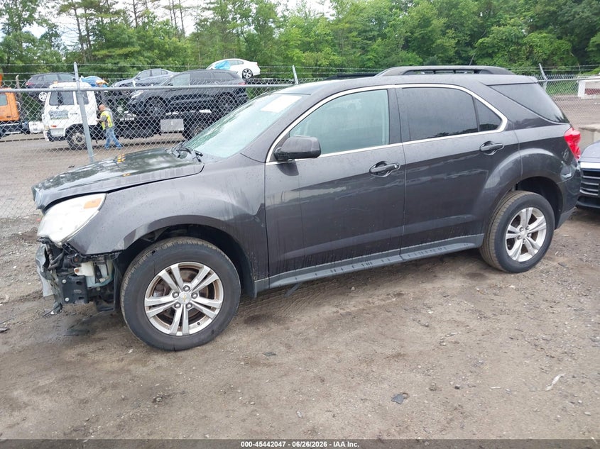 2014 Chevrolet Equinox Lt, Удар спереди, IAAI, VIN 1GNALBEK3EZ107829 — фото 2