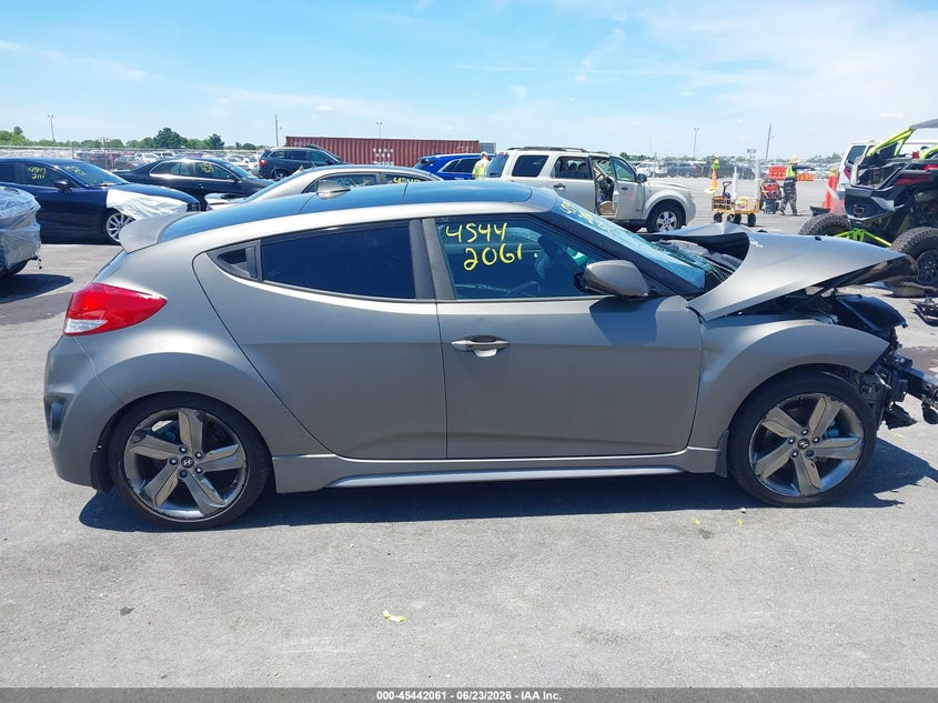 2015 Hyundai Veloster Turbo VIN: KMHTC6AE5FU224654 Lot: 45442061