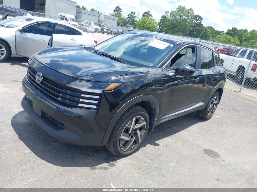 Vin: 3n8ap6ca2sl394263, lot: 45940174, nissan kicks sv fwd 20252