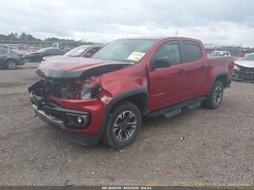 2021 Chevrolet Colorado 2wd  Short Box Z71 1GCGSDEN2M1106406 photo 1