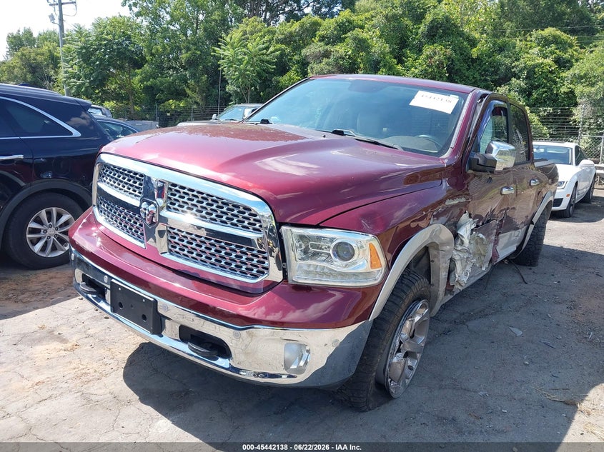 Vin: 1c6rr7nm7gs187938, lot: 45940247, ram 1500 laramie 20162