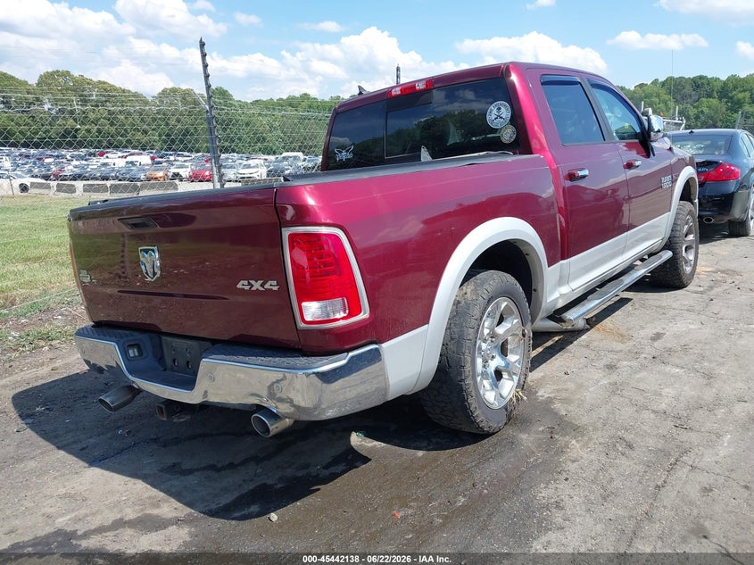 Vin: 1c6rr7nm7gs187938, lot: 45940247, ram 1500 laramie 20164