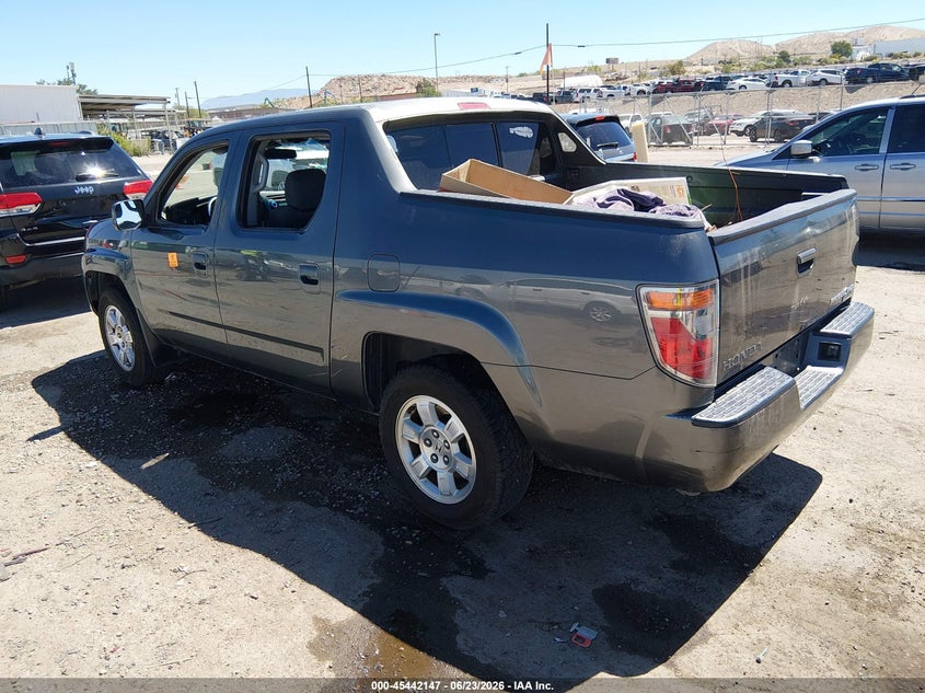 2008 HONDA RIDGELINE auction photo 3