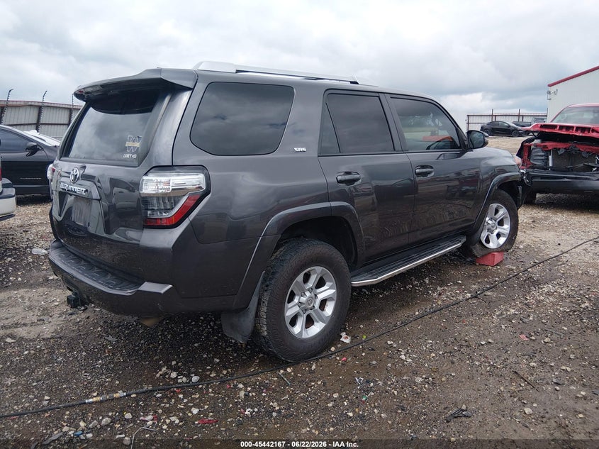 Vin: jtezu5jr8g5141199, lot: 45940276, toyota 4runner sr5 premium 20164