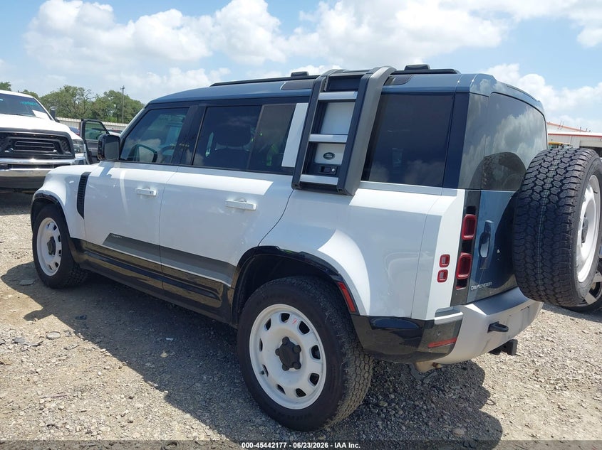 Vin: salejeeu3r2354097, lot: 45940286, land rover defender 110 p400 s 20243