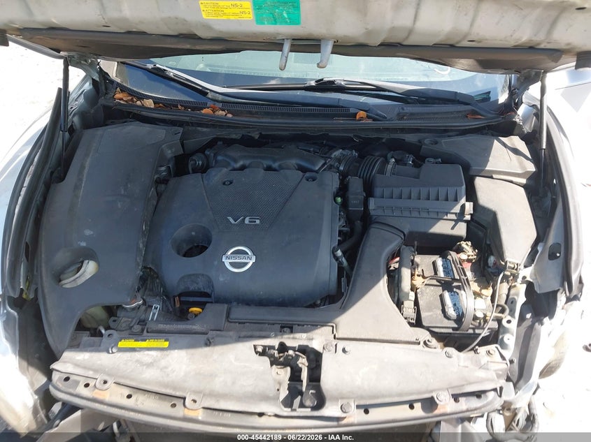 2012 NISSAN MAXIMA SEDAN 3.5L V-6 DOHC, VVT, 290HP