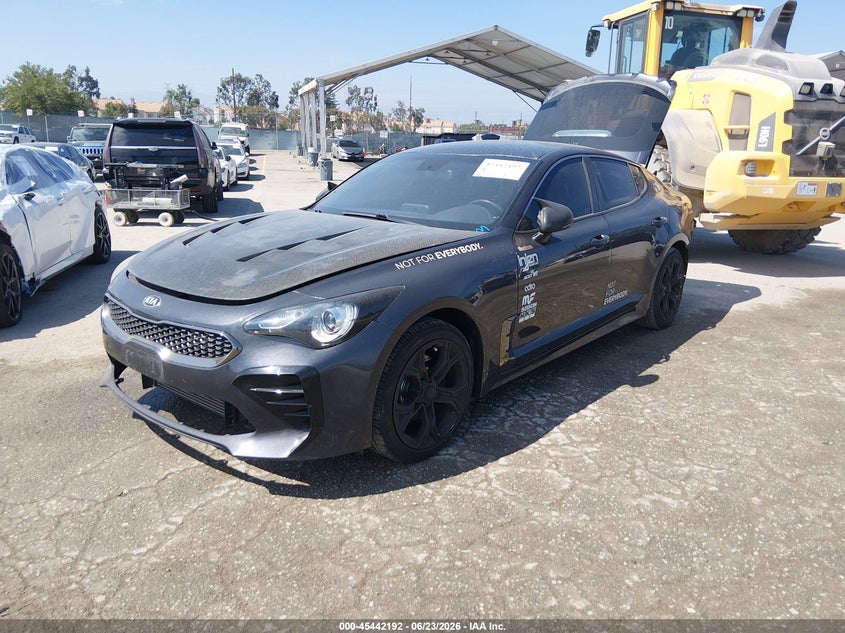 Vin: knae15la2l6082834, lot: 45940301, kia stinger gt-line 20202