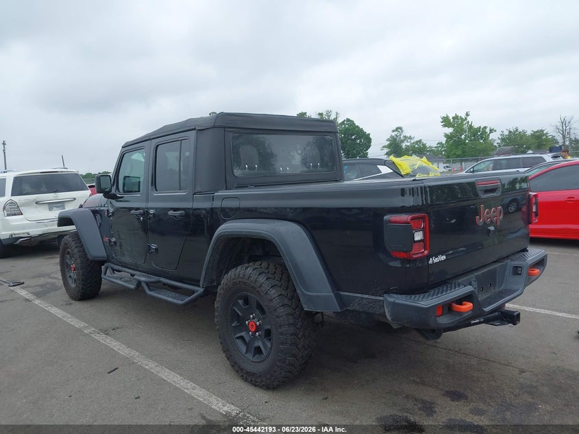 Vin: 1c6jjteg1ll203689, lot: 45940302, jeep gladiator mojave 4x4 20203