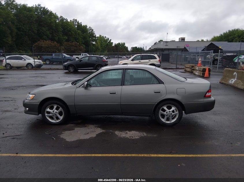 LEXUS ES 300 2000 VIN JT8BF28G4Y0263073