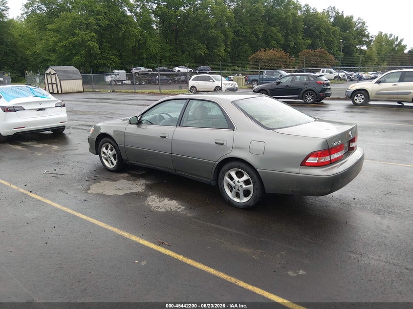 LEXUS ES 300 2000 VIN JT8BF28G4Y0263073