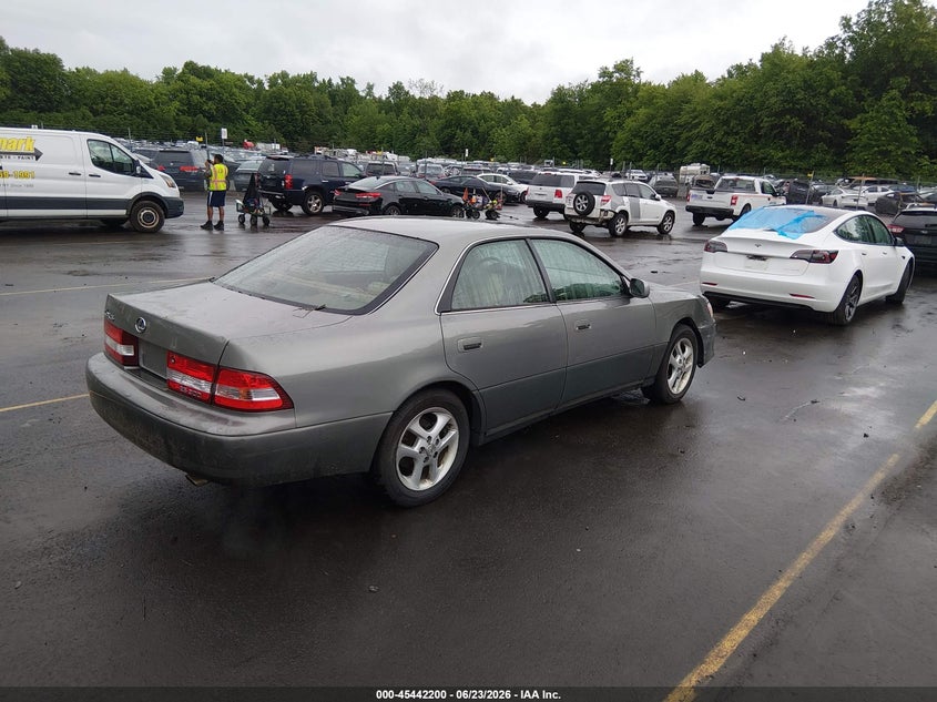 LEXUS ES 300 2000 VIN JT8BF28G4Y0263073