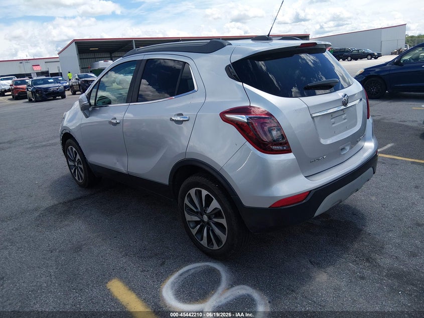 Vin: kl4cjcsb5hb182766, lot: 45940319, buick encore essence 20173