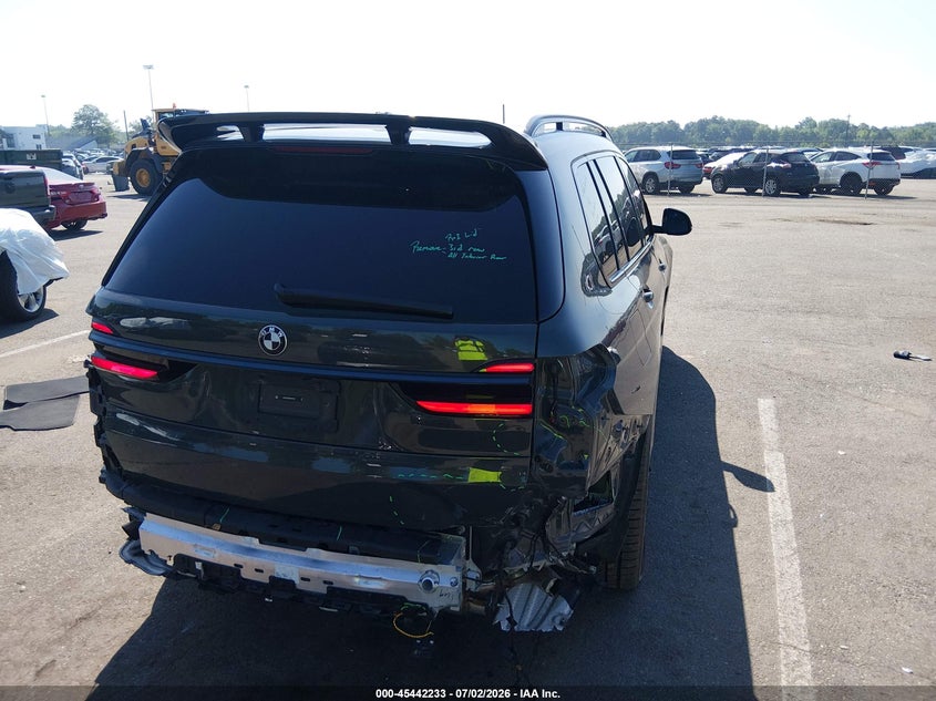 Vin: 5ux23em08s9y82748, lot: 45940342, bmw x7 xdrive40i 20254