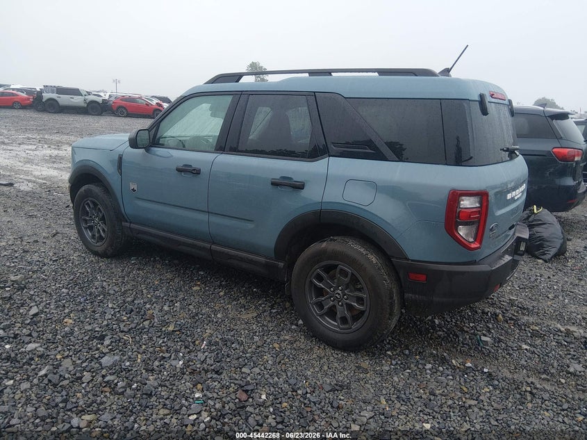 Vin: 3fmcr9b64pre32797, lot: 45940377, ford bronco sport big bend 20233