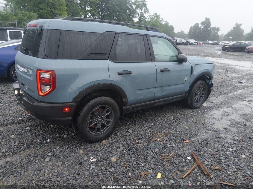 Vin: 3fmcr9b64pre32797, lot: 45940377, ford bronco sport big bend 20234