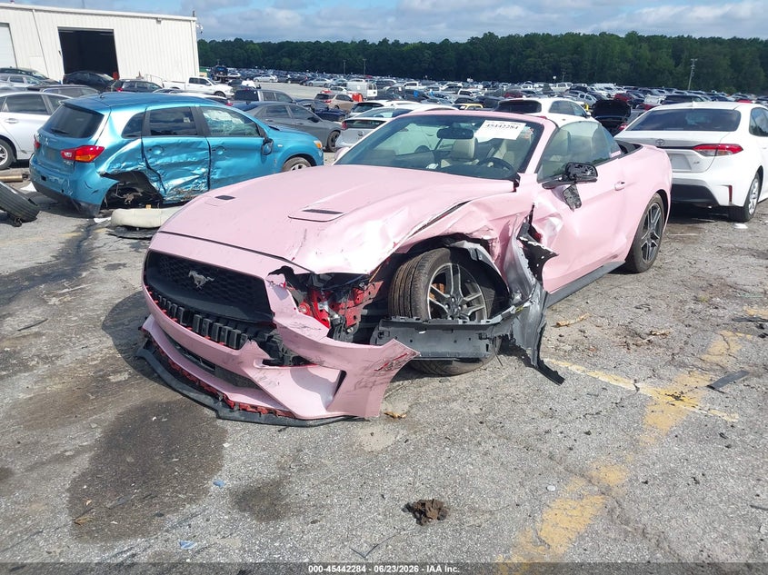 2018 FORD MUSTANG CABRIO 2.3L I4 FI DOHC 16V NF4
