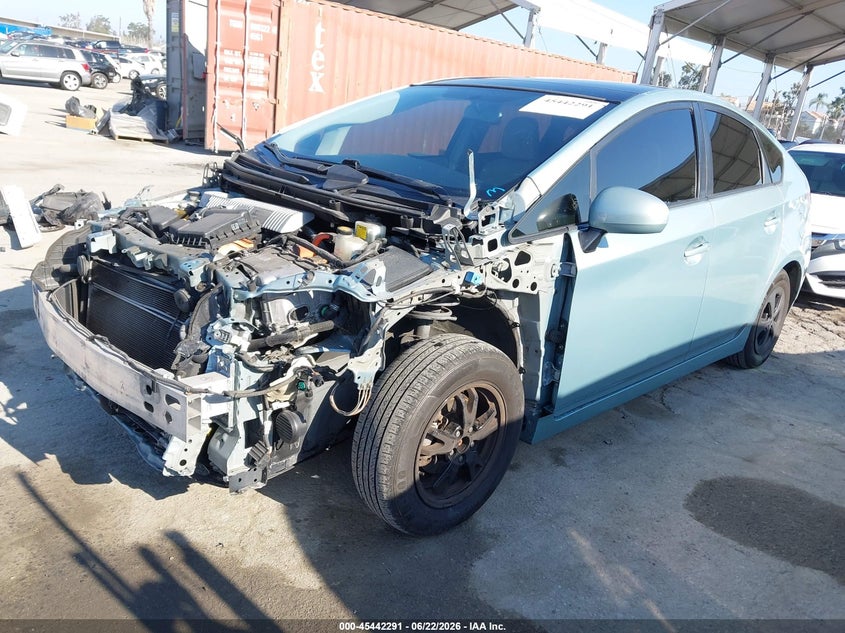 2012 Toyota Prius Three JTDKN3DU6C1596948 photo 1