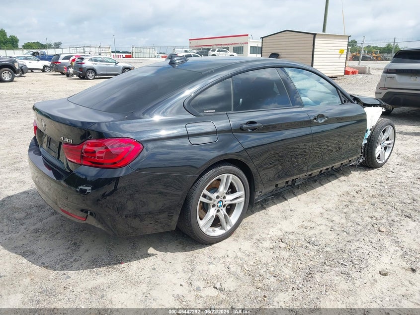 Vin: wba4j1c53kbm19136, lot: 45940401, bmw 430i gran coupe 20194