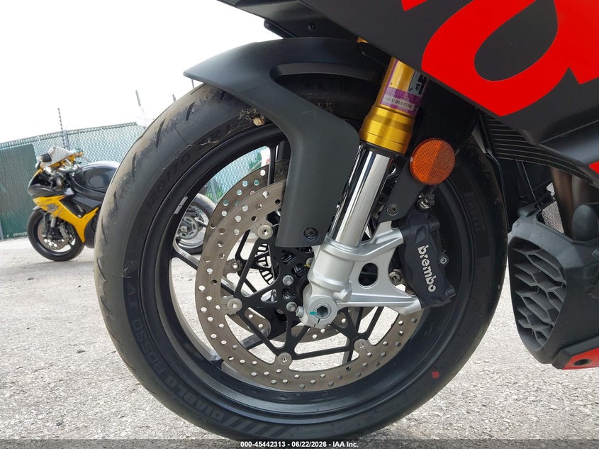 2025 Aprilia Rs 660 VIN: ZD4KSUG00SS003704 Lot: 45442313