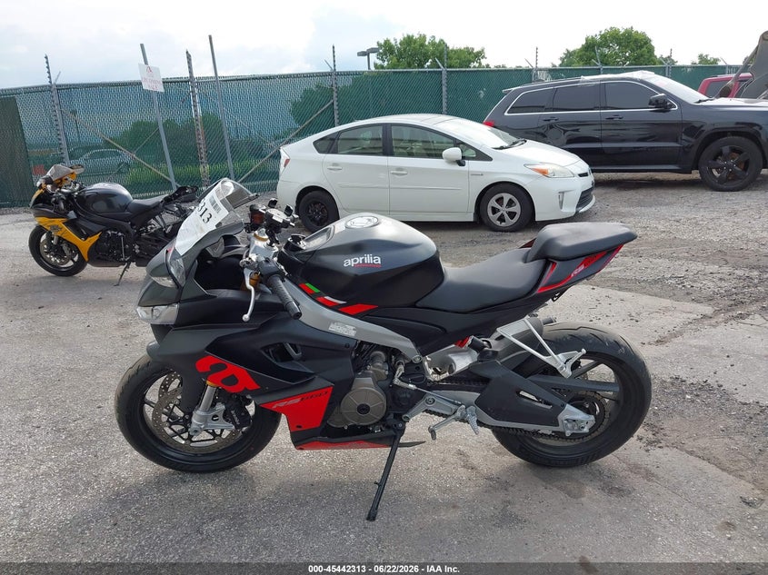 2025 Aprilia Rs 660 VIN: ZD4KSUG00SS003704 Lot: 45442313