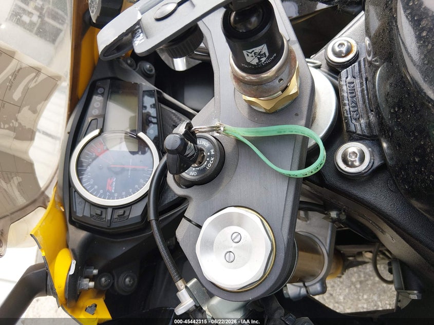 2012 Suzuki Gsx750 VIN: JS1GR7MA7C2101846 Lot: 45442315