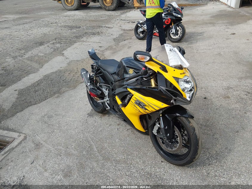 2012 Suzuki Gsx750 VIN: JS1GR7MA7C2101846 Lot: 45442315