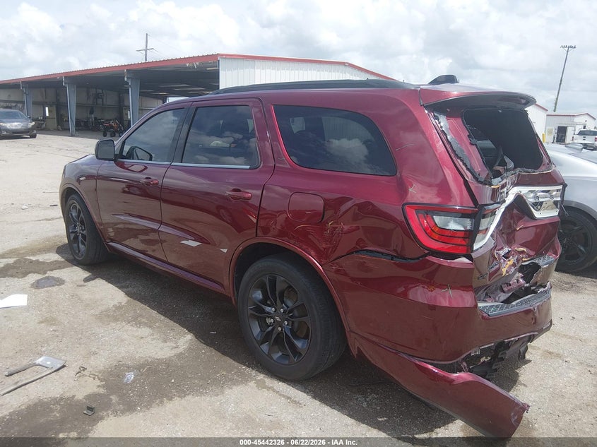 Vin: 1c4rdhag4rc172470, lot: 45940435, dodge durango sxt rwd 20243