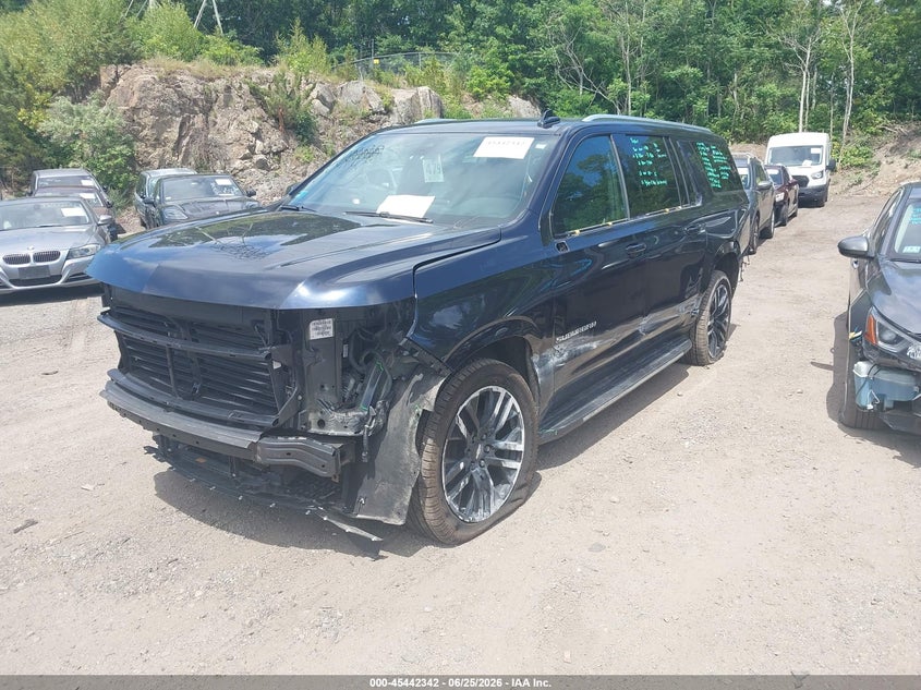 Vin: 1gnskckdxnr273851, lot: 45940451, chevrolet suburban 4wd lt 20222