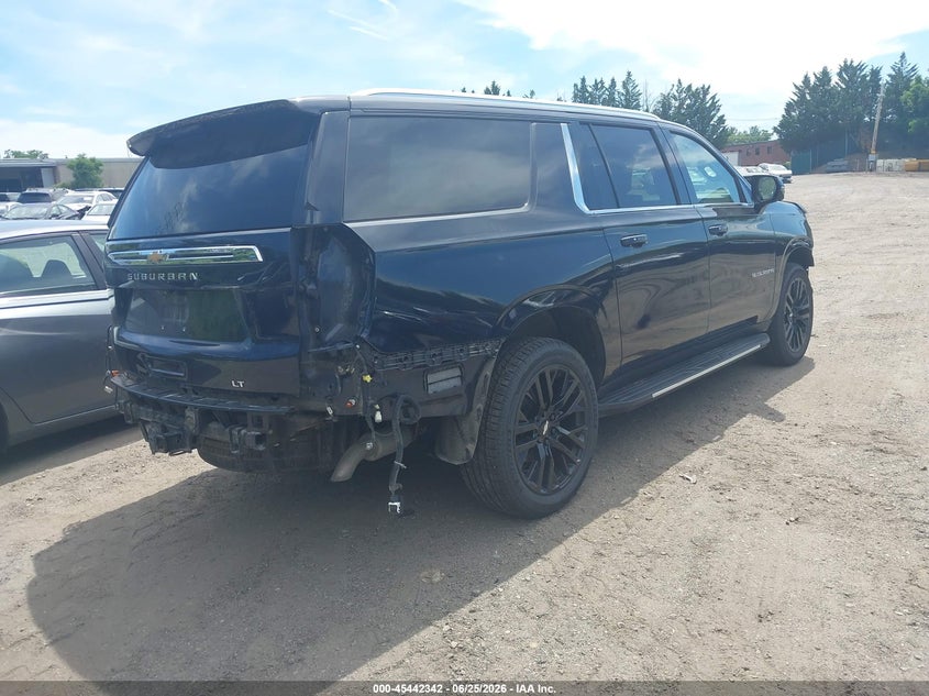 Vin: 1gnskckdxnr273851, lot: 45940451, chevrolet suburban 4wd lt 20224