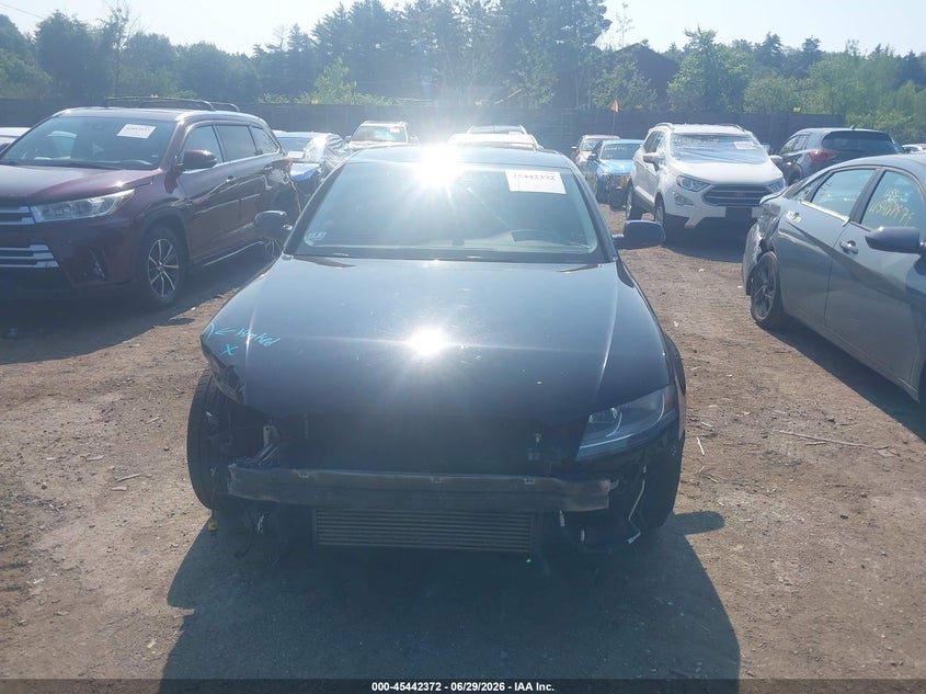 AUDI A4 2012 VIN WAUBFAFL2CN011648
