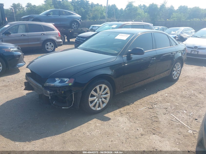 Vin: waubfafl2cn011648, lot: 45940481, audi a4 2.0t premium 20122