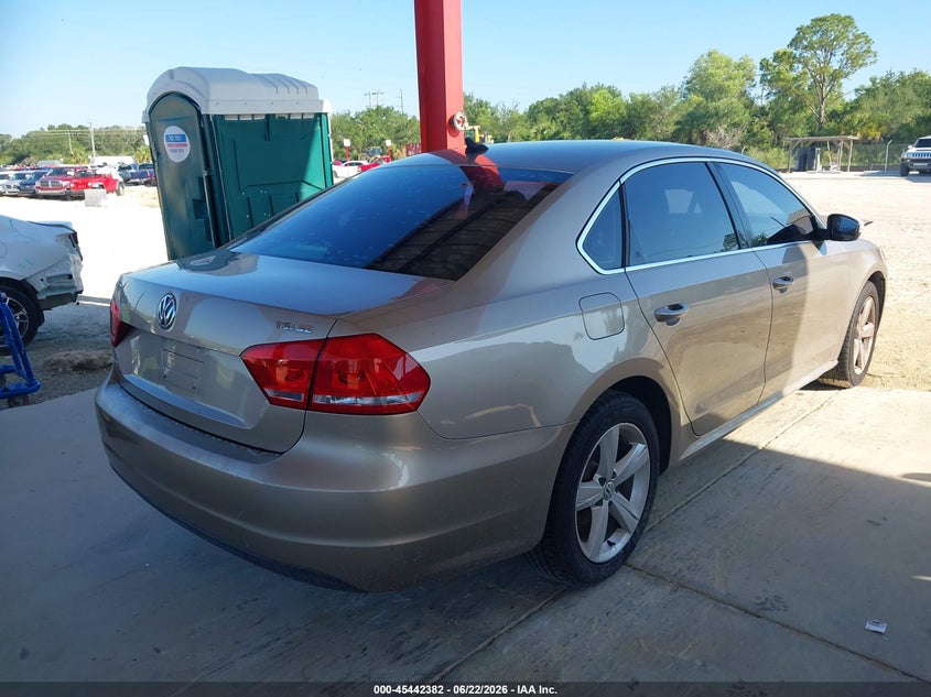 2015 VOLKSWAGEN PASSAT SEDAN 1.8L I-4 DI, DOHC, VVT, TURBO, 170HP