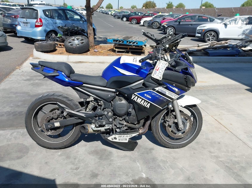 2013 Yamaha Fz6 Rc VIN: JYARJ18Y8DA002353 Lot: 45442422