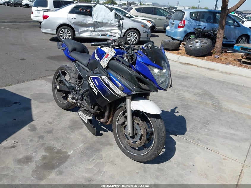 2013 YAMAHA FZ6 auction photo 1