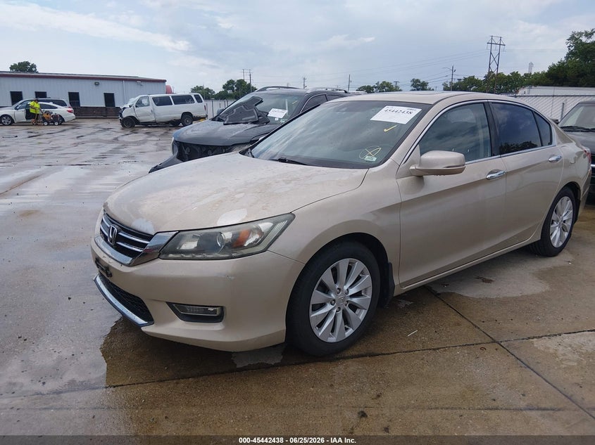 2013 Honda Accord Ex-L V-6 1HGCR3F82DA042236 photo 1