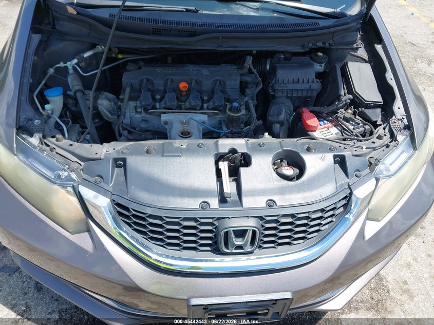 2013 HONDA CIVIC SEDAN 1.8L I-4 VVT, 140HP