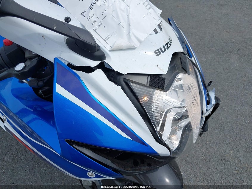 2025 Suzuki Gsx-R600 VIN: JS1GN7FA9S7101339 Lot: 45442461