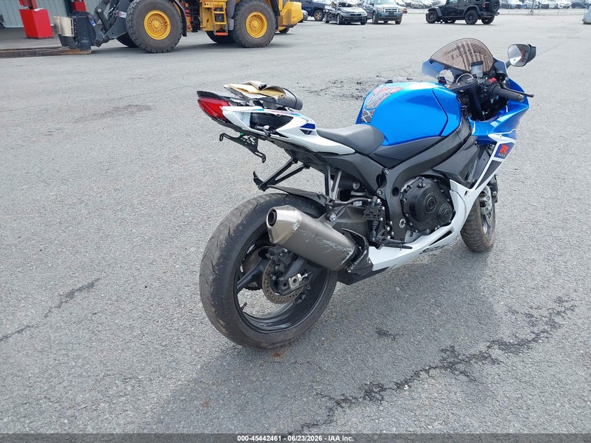 2025 SUZUKI GSX-R600 auction photo 4