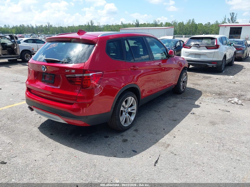 Vin: 5uxwz7c53g0m83833, lot: 45940595, bmw x3 sdrive28i 20164