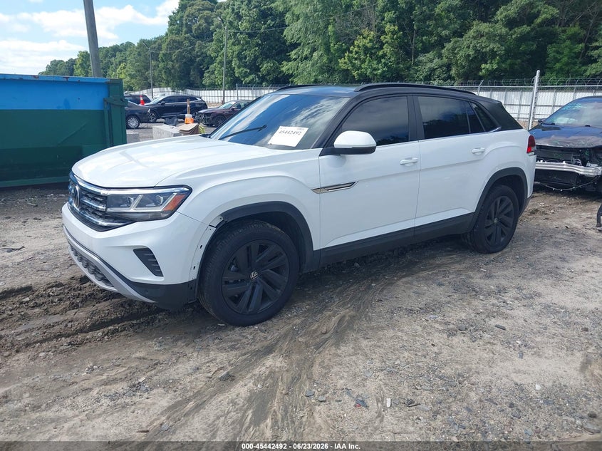 2022 Volkswagen Atlas Cross Sport 2.0T Se W/Technology VIN: 1V2KC2CA6NC209117 Lot: 45442492