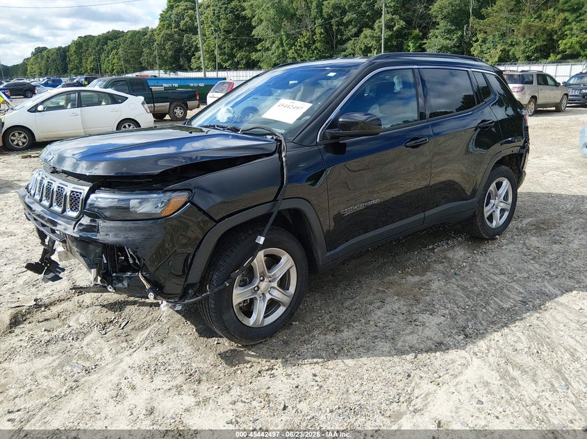 Vin: 3c4njdbn6pt540386, lot: 45940606, jeep compass latitude 4x4 20232
