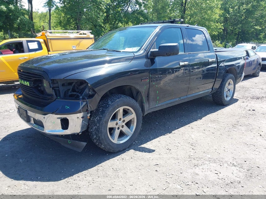 Vin: 1c6rr6ltxhs514192, lot: 45940611, ram 1500 big horn  4x2 5'7 box 20172