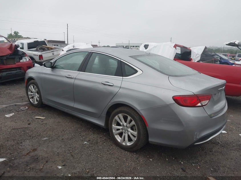 Vin: 1c3cccab9fn613157, lot: 45940613, chrysler 200 limited 20153