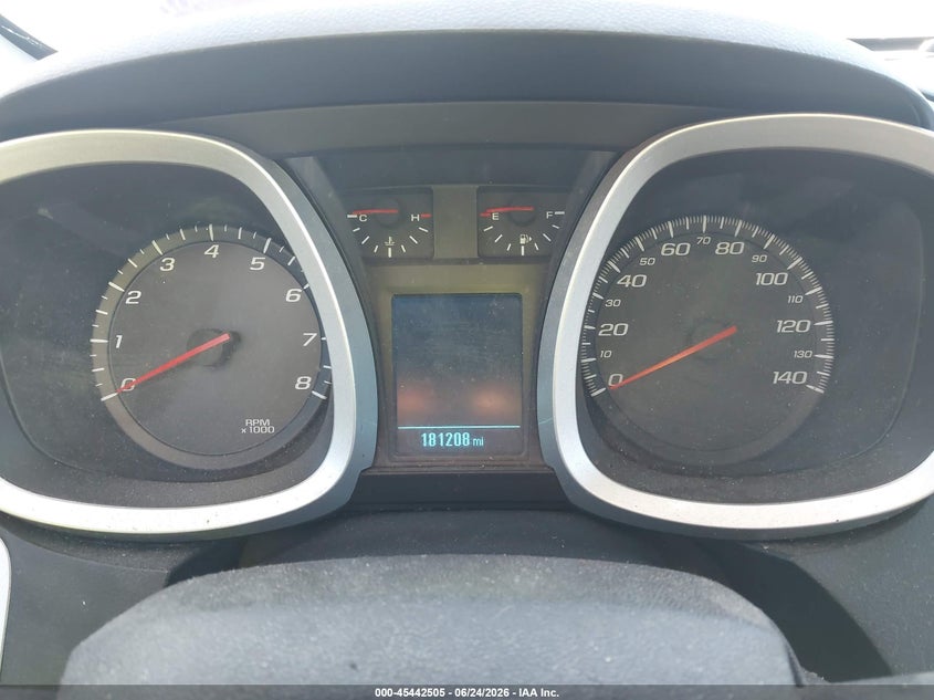2012 CHEVROLET EQUINOX SPORT UTILITY VEHICLE 2.4L I-4 DI, DOHC, VVT, 182HP