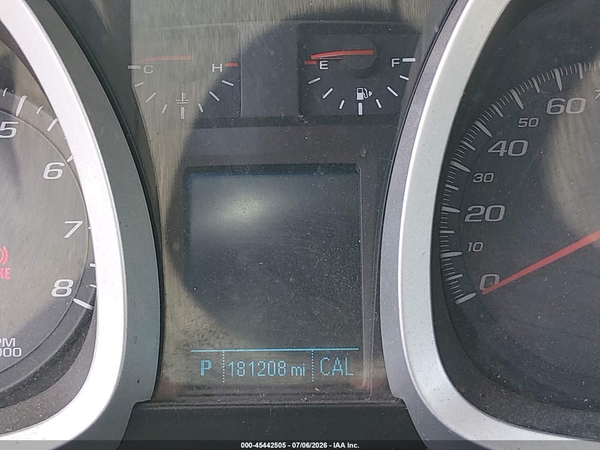 2012 CHEVROLET EQUINOX SPORT UTILITY VEHICLE 2.4L I-4 DI, DOHC, VVT, 182HP