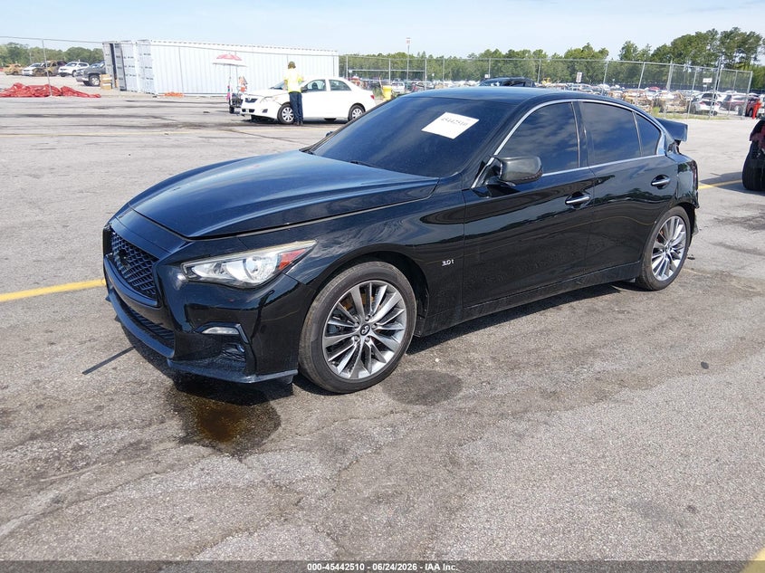 2018 Infiniti Q50, Удар сзади, IAAI, VIN JN1EV7AP1JM365845 — фото 2