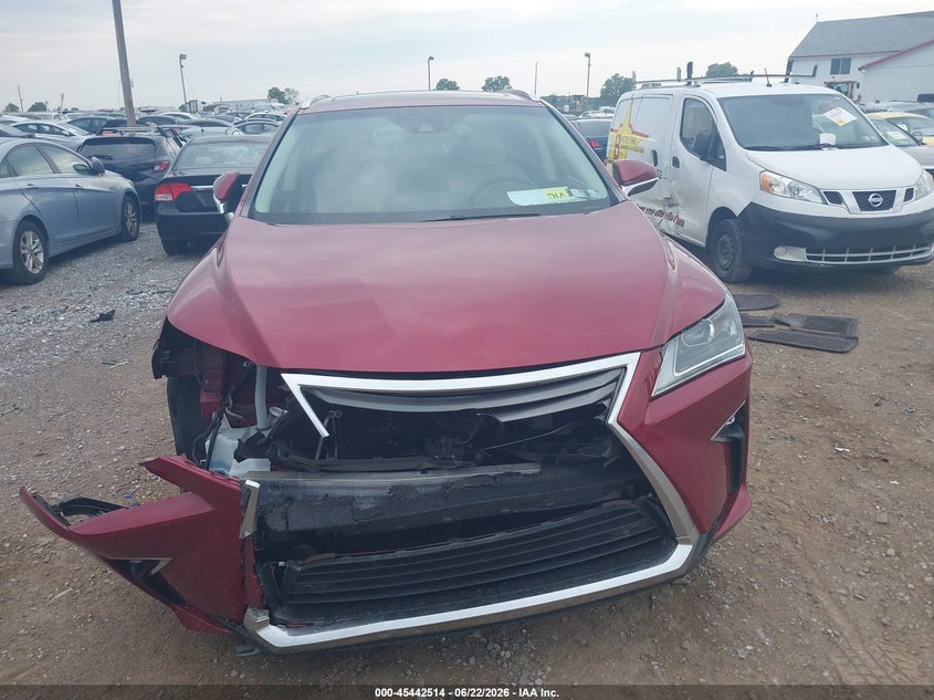 2017 LEXUS RX SPORT UTILITY VEHICLE 3.5L V-6 DOHC, VVT, 295HP