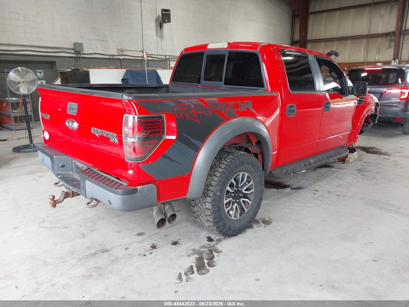 Vin: 1ftfw1r6xefb92201, lot: 45940632, ford f-150 svt raptor 20144