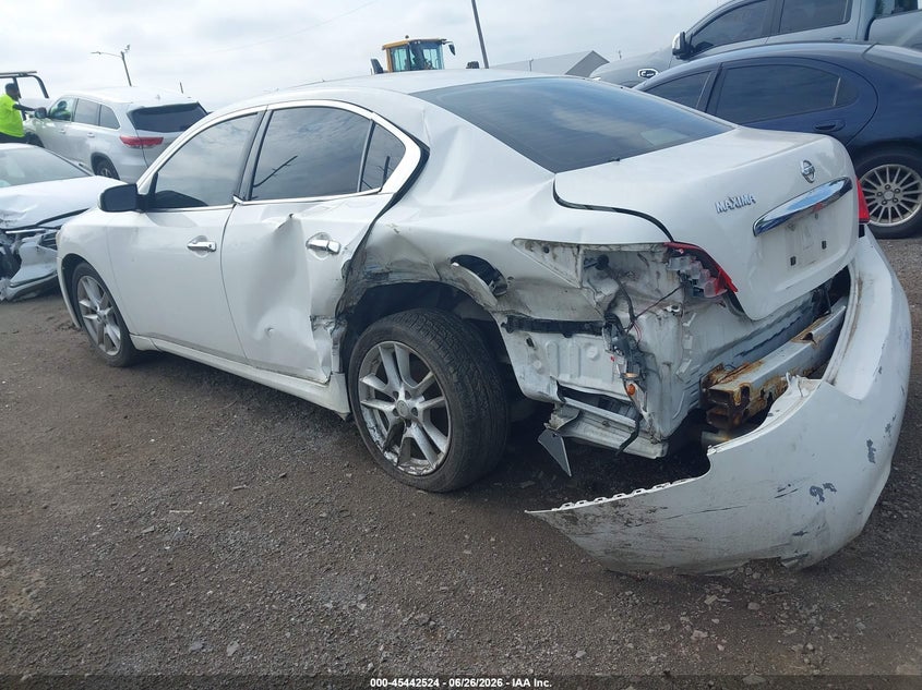 Vin: 1n4aa5ap1bc851645, lot: 45940633, nissan maxima 3.5 s 20113